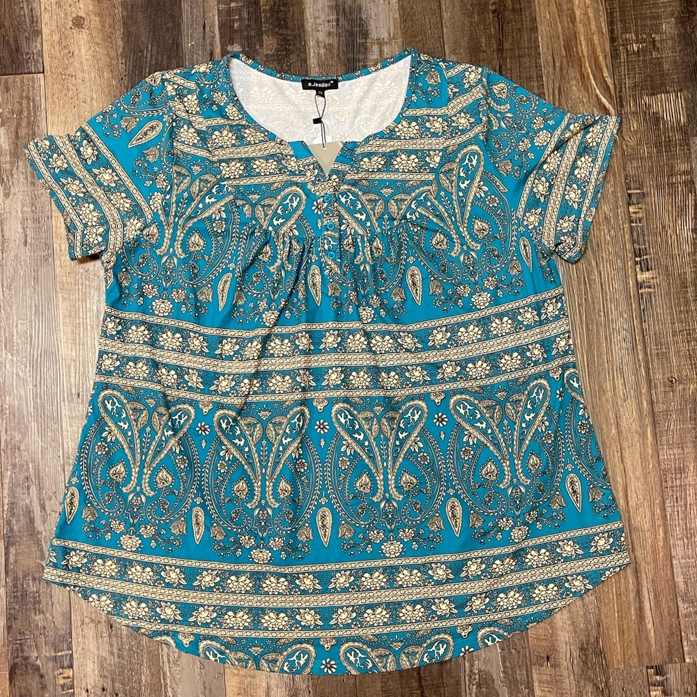 A. Jesdani Top, size 2X